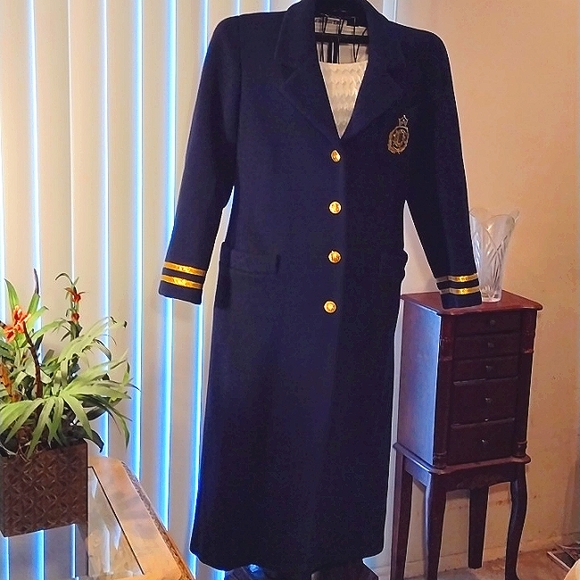 Dior Jackets & Blazers - Christian Dior Vintage Military Coat w/ crest